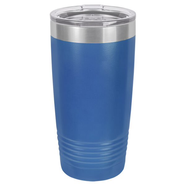 WardKraft - Polar Camel 20 oz. Ringneck Vacuum Insulated Tumbler w/Clear Lid Thumbnail